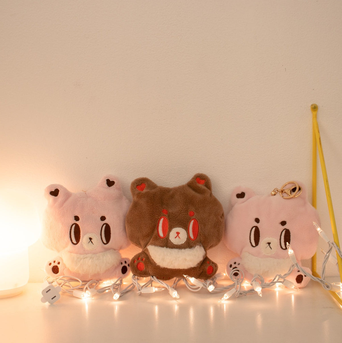 Bear Cardholder Plush Keychain | SudiBear