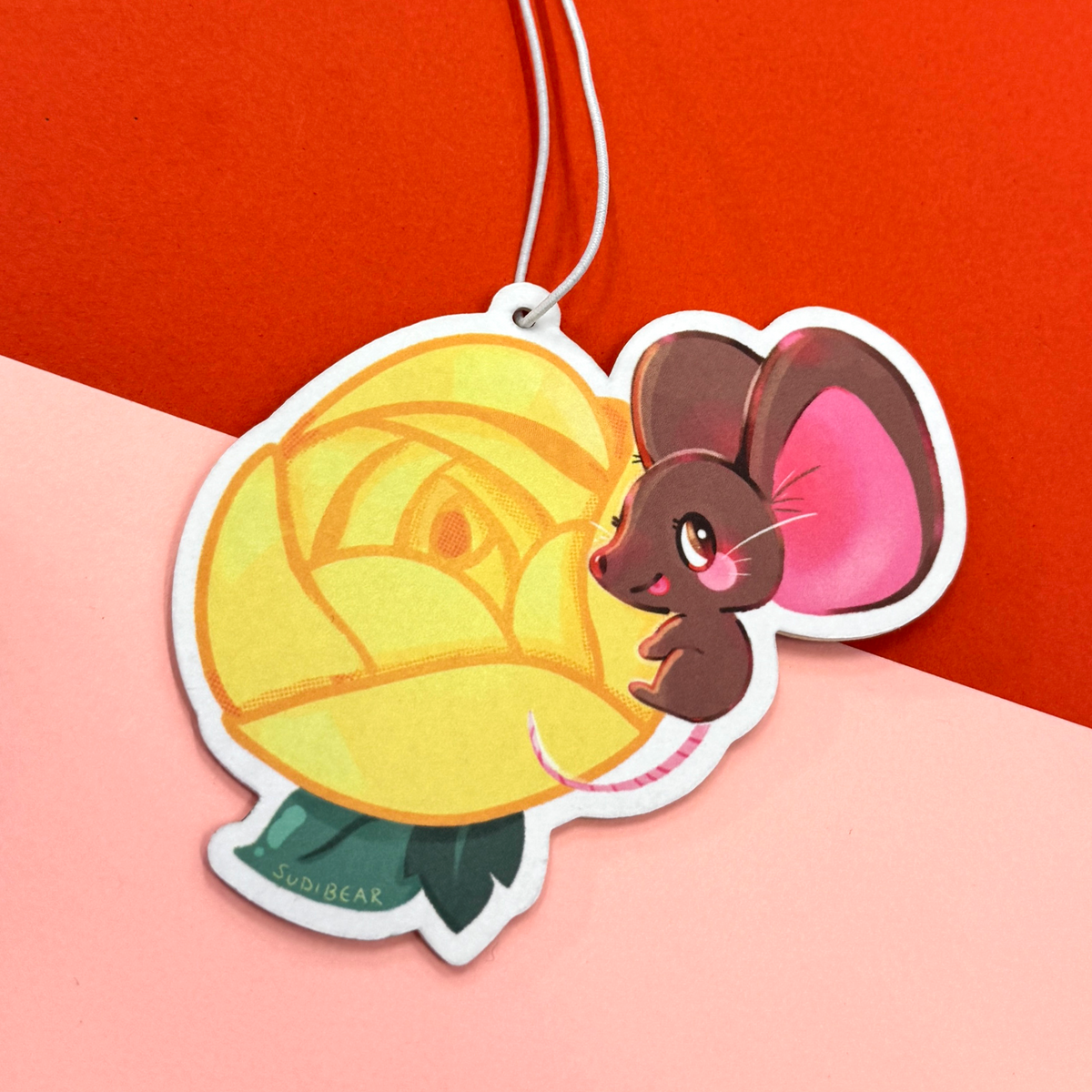 Rose Air Freshener | SudiBear