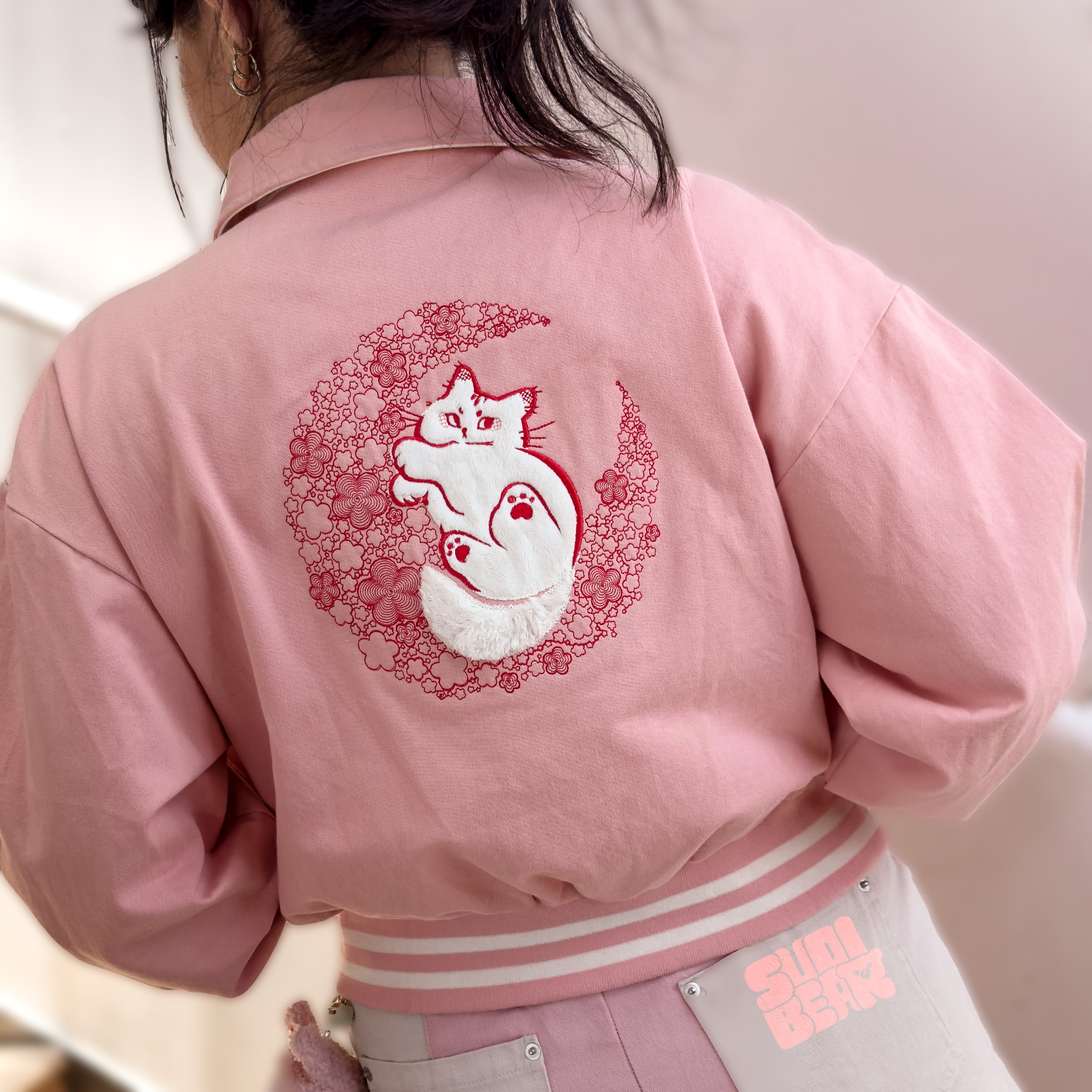 Moonpetal Bomber Jacket | SudiBear