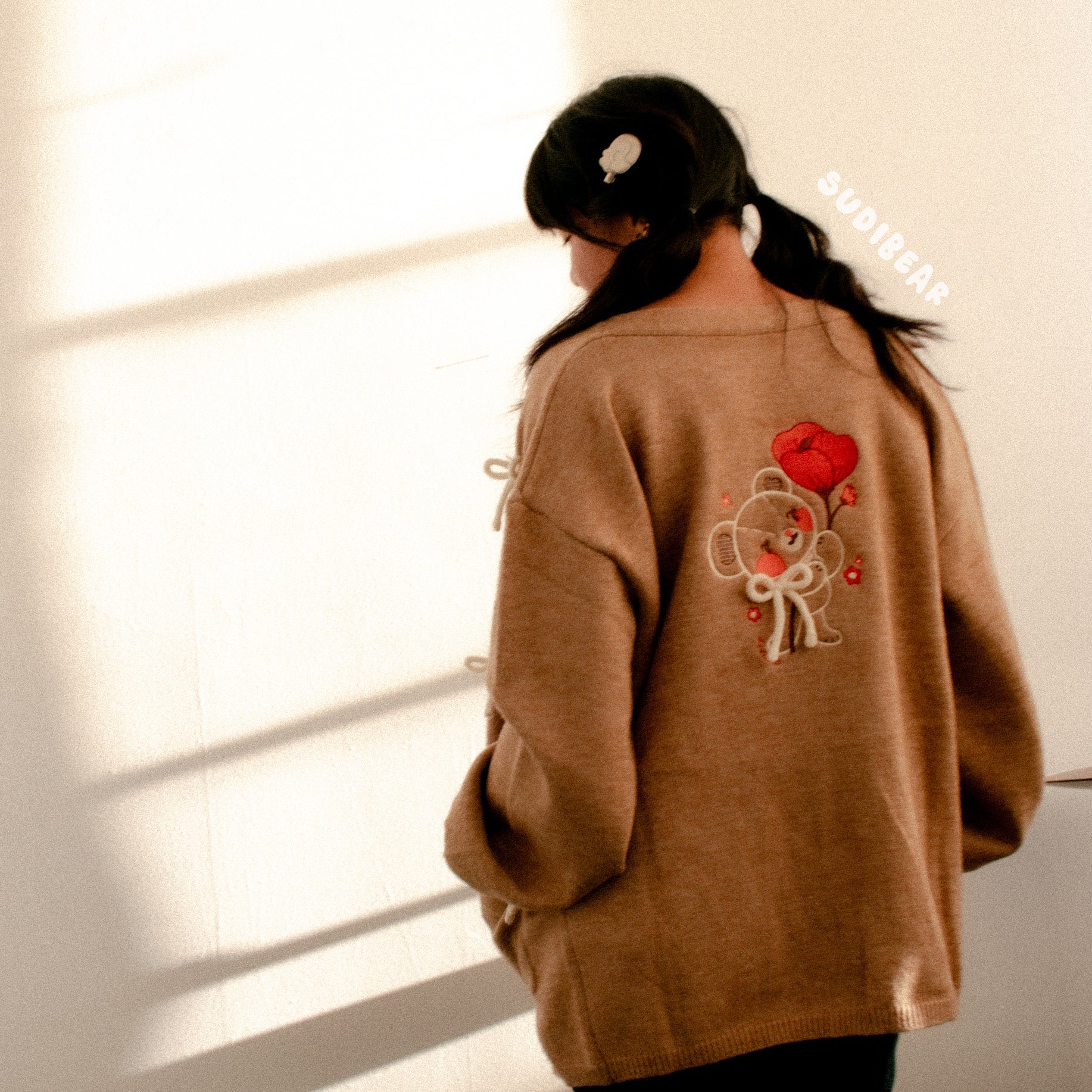 Bloomy Bear Cardigan | SudiBear