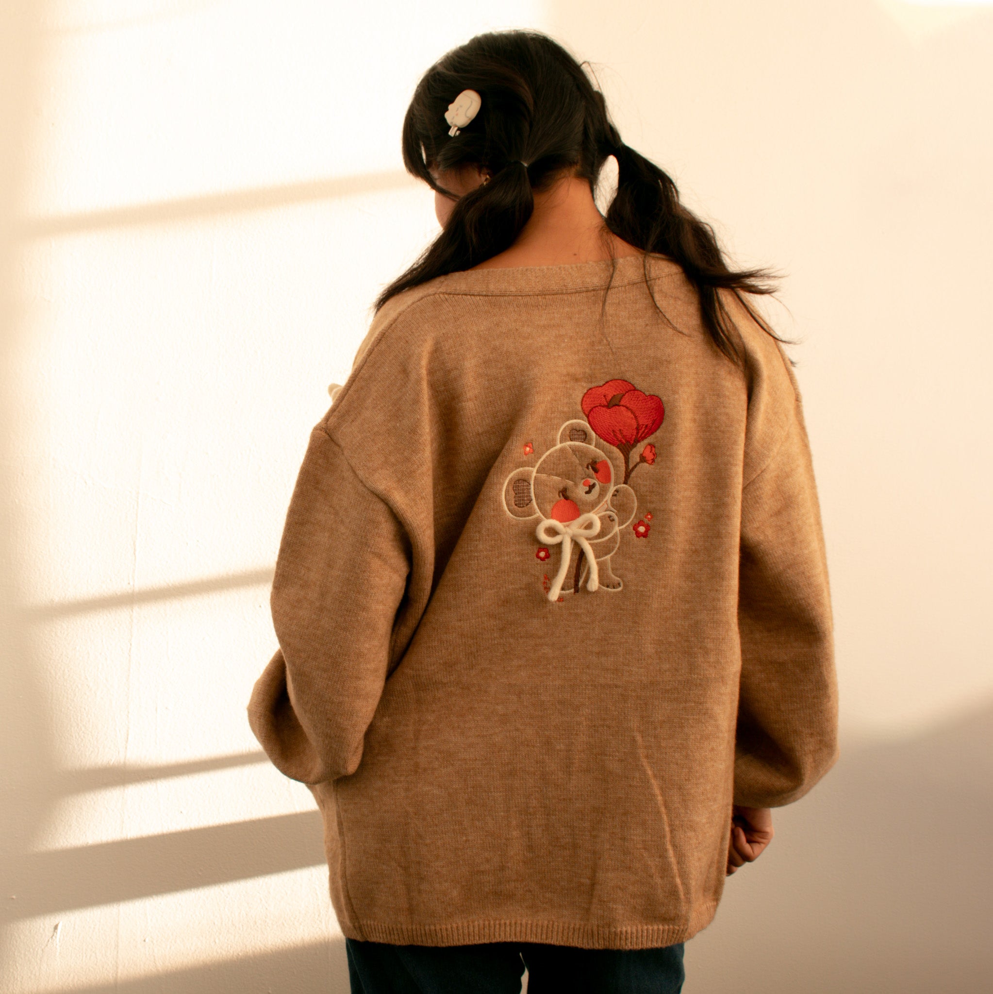 Bibiy. B. STARRY PEPURAMU CARDIGAN KNIT｜Bibiy