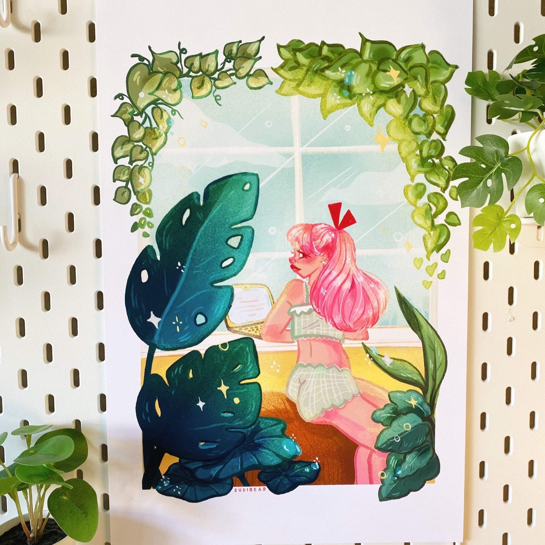 Spring Vibes Print | SudiBear