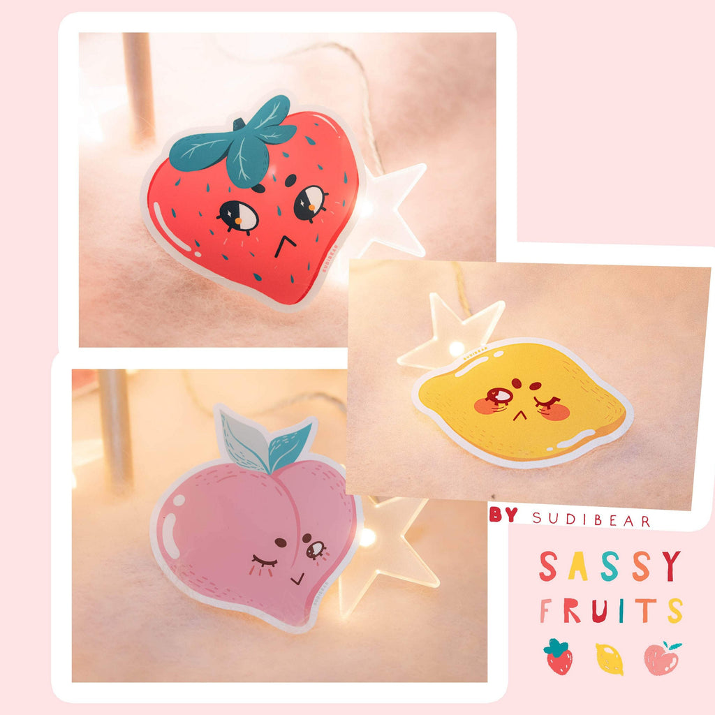 Sassy Fruits Stickers
